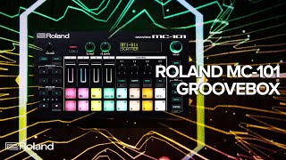 Roland MC-101 GROOVEBOX for Beatmakers and Mobile Producers