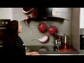 ElectrIQ Curved Glass Cooker Hood - Satin Black