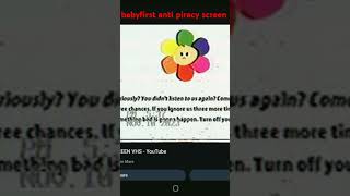 Babyfirst Anti Piracy Screen