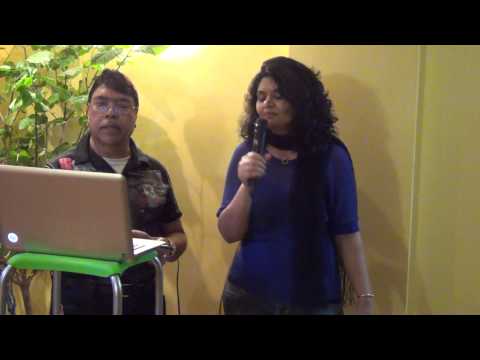 CHURA KE DIL MERA GORIYA CHALI. AMI SHARMA & NOOR KHAN LIVE.
