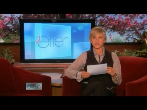 funny viedos. Ellen presents funny videos in