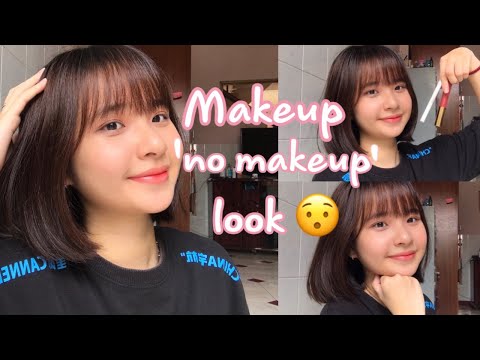 'No makeup' Makeup look l Makeup siêu tự nhiên của mình !! :D