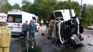 Видео Перевертыш , дтп , серьезная авария #Волжский от Жесть Волжского, улица 19-го Партсъезда, Волжский, Россия
