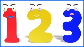 Learn 123 Numbers On Ferris Wheel Number Song Number Names Count 1 To 10 Counting For Kids