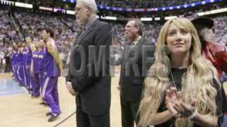 Ashley Tisdale,Vanessa Hudgens And Olesya Rulin Game