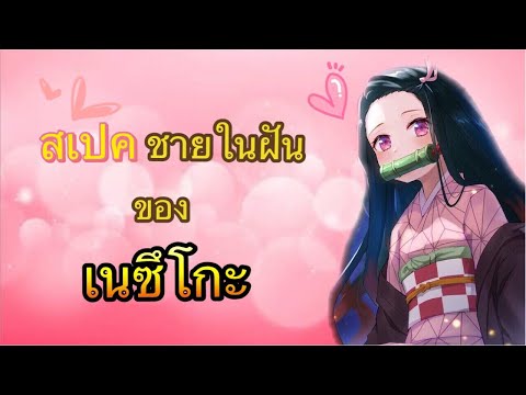 สเปคชายในฝันของเนซึโกะ | kimetsu no yaiba ดาบพิฆาตอสูร
