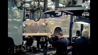 In Colour! - THE AUSTIN A35  - MAKING THE MOST OF IT - PATHE NEWS 1956