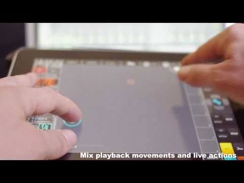 TouchAble iPad App 1.2  new module : multi dots XY PAD - control Ableton Live