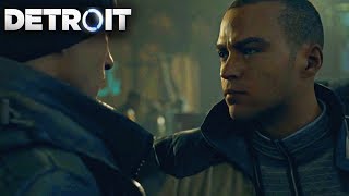 Markus Becomes Connor's Best Friend (Connor & Markus Friendly Moments) - Detroit Become Human