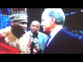 JIM GRAY HUMILIATES ADONIS STEVENSON IN POST FIGHT INTERVIEW AFTER BEATING ANDRZEJ FONFARA