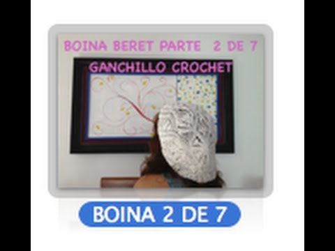 DE 5 COMO TEJER GORRO BOINA ESTILO REGGAE CON PUNTO BODOQUE POPCORN