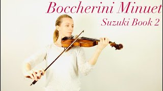 Boccherini Minuet - Suzuki Book 2