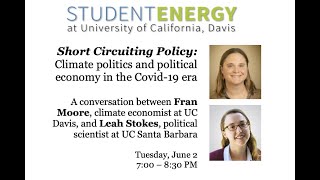 Leah Stokes and Fran Moore: What Economists Get Wrong About Climate