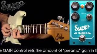 Supro 1310 Harmonic Tremolo Pedal Official Demo by Mike Hermans