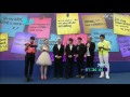 120628 Mnet 20's Choice Blue Carpet - LT,SD,EH,DH Interview