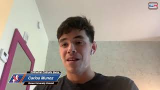 Brown Swim Commit Carlos Munoz from Cathedral Catholic
