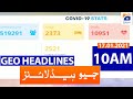 Geo Headlines 10 AM | 17th January 2021