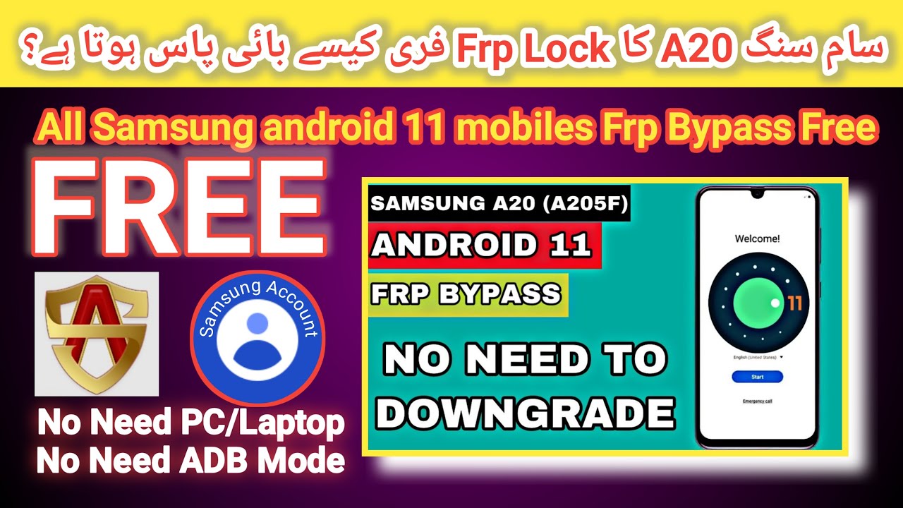 All Samsung ANDROID 11 Frp bypass free 100% W/O All Samsung ANDROID 11 Frp bypass free 100% W/O