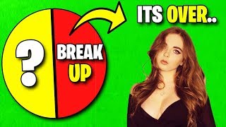 BREAK UP.. (Fortnite Spin The Wheel)