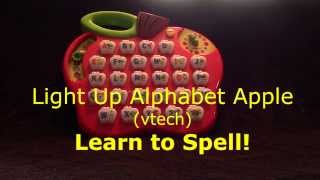 Light Up Alphabet Apple Vetch, Learn To Spell