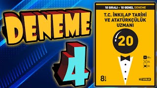 Lgs Deneme İnkilap Tari̇hi̇ Hiz Yayinlari Uzman Deneme 4