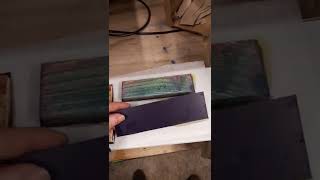 North Knives - Handle Scales With Purple G10 Liners