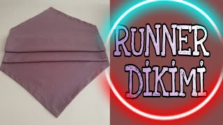 Runner Dikimi ? Masa Örtüsü Ranır Nasıl Yapılır? Runner Sewing? How To Make A Tablecloth Ranir ?
