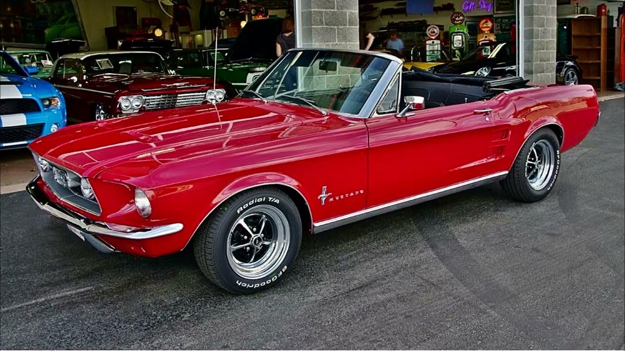 1967 Ford Mustang Convertible 289 V8 - Nicely Restored Classic Pony Car ...
