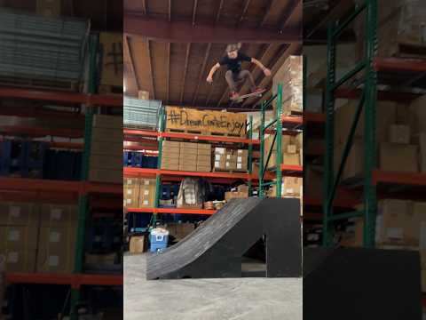 Dalton taildrop in the warehouse #skateboarding