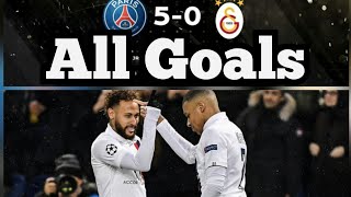 PSG vs Galatasaray 5-0 All Goals