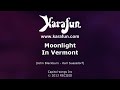 Karaoke Moonlight In Vermont - Sarah Vaughan *