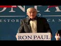 Ron Paul Talks About SOPA And The NDAA Bill At NH Airport Hanger Rally
