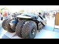 The Dark Knight's Ride..Tumbler and Batpod..."Gun Metal" By Razorwire Halo