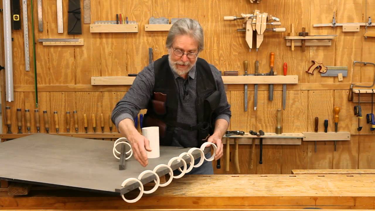 How To Make a Woodworking Clamp out of PVC Drainpipe - YouTube