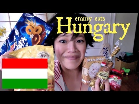 Emmy Eats Hungary - tasting more Hungarian snacks & sweets Emmy Eats Hungary - tasting more Hungarian snacks & sweets klip izle