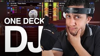 DJ TIPs: How to DJ with only one Deck | DJ Tutorial