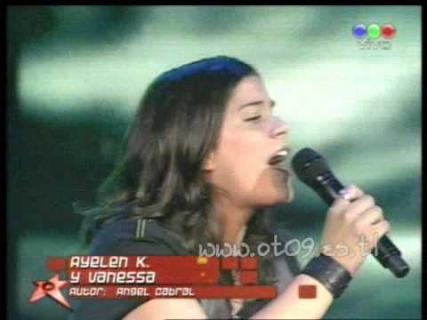 Operacion Triunfo 2009: Gala 2: Ayelen K y Vanessa Que nadie...
