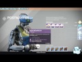 Destiny: Opening Of 5 Postmaster Packages / 3 New Monarchy & 2 Cryptarch