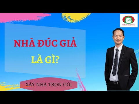 Chia sẻ kinh nghiệm xây nhà đúc giả. Nhà đúc giả là gì? Xây nhà trọn gói - Thiên Phú Việt Nam