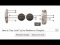 Amazing version of Hey Jude played through the Google Doodle 'Les Paul' guitar - June 9 2011