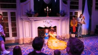 Enchanted Tales With Belle Finale In New Fantasyland During Previews, Magic Kingdom - Lumiere,