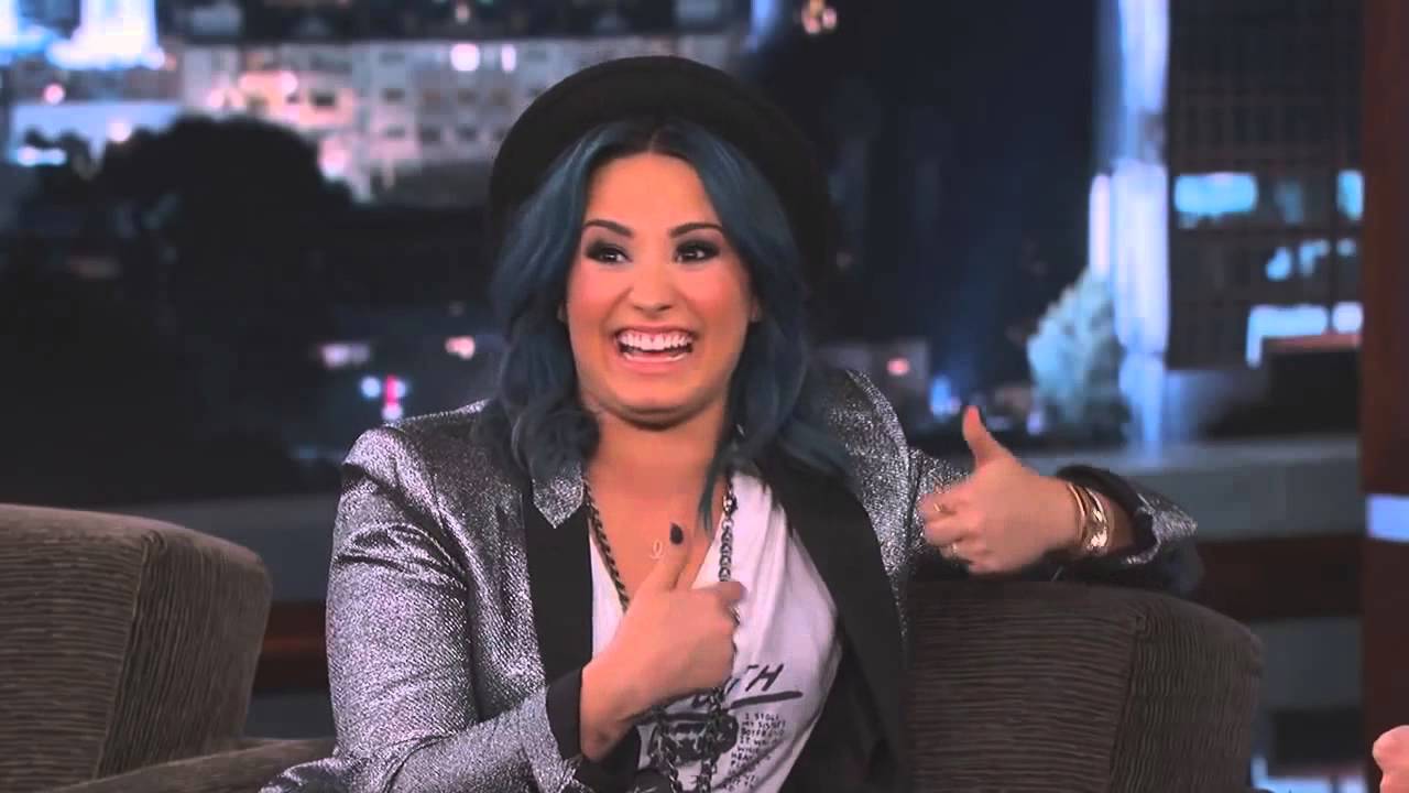 Demi Lovato's Iconic Blue Hair Moments - wide 3