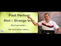 Past Perfect Verb Tense