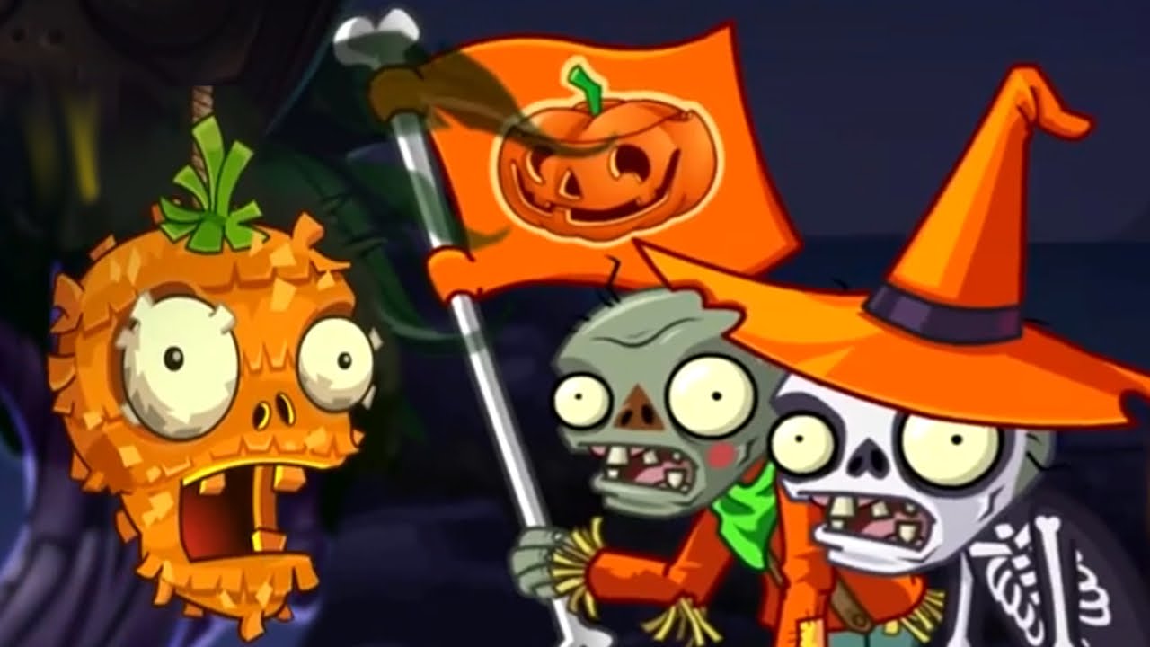 Plants vs Zombies 2 Halloween Señor Piñata New Costume & Zombies Plants vs Zombies 2 Halloween Señor Piñata New Costume & Zombies