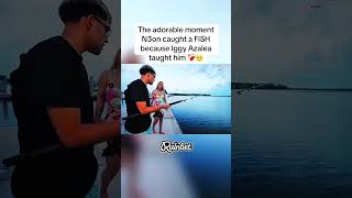 The Wholesome Moment Iggy Azalea Taught N3On How To Fish