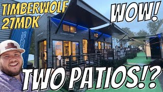 Two Side Patios? 2025 Cherokee Timberwolf 27Mdk Two Lofts?