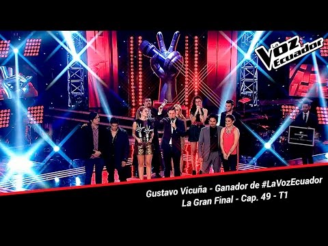Gustavo Vicuña - Ganador de la primera temporada de La Voz Ecuador