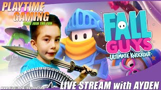 Fall Guys - Season 4 - PS4- Playtime with Ayden - Live Stream