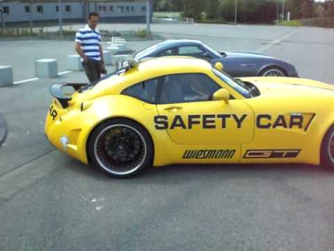 Soundcheck eines Wiesmann GT MF 5 Safety Car s aus der FIA GT Serie