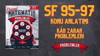 Problemler Fasi̇külü Kâr Zarar Problemleri̇ Sf 95-97 Konu Anlatimi Nuretti̇n Toprak